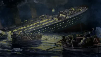 Titanic e Iceberg